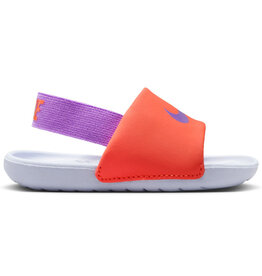 Nike Slides Nike Kawa Slide Bt- Turf Orange/Brt Violet-Blue Ti