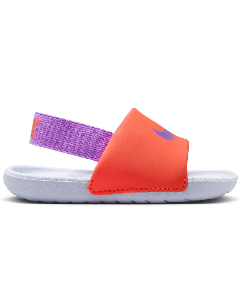 Nike Slides Nike Kawa Slide Bt- Turf Orange/Brt Violet-Blue Ti