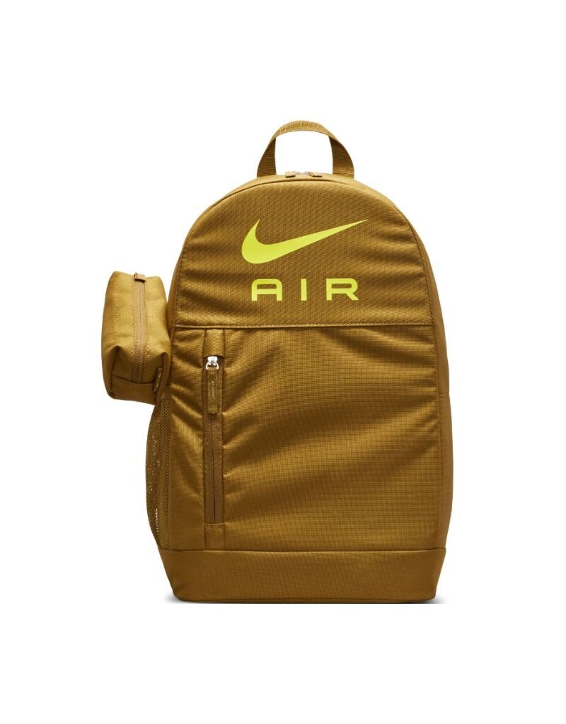 Nike Nike Elemental Kids Backpack- Olive green/Neon