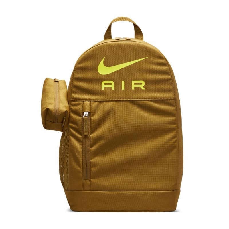 Nike Nike Elemental Kids Backpack- Olive green/Neon