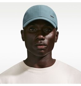 Nike Caps Nike Dri-FIT Club Unstructured Metal Swoosh Cap- Teal