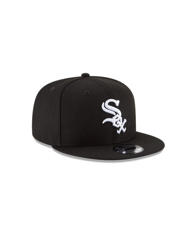 New Era Mlb Basic Snap 950 Chicago Whitesox- Black White