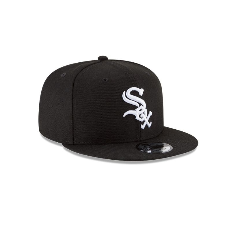 New Era Mlb Basic Snap 950 Chicago Whitesox- Black White