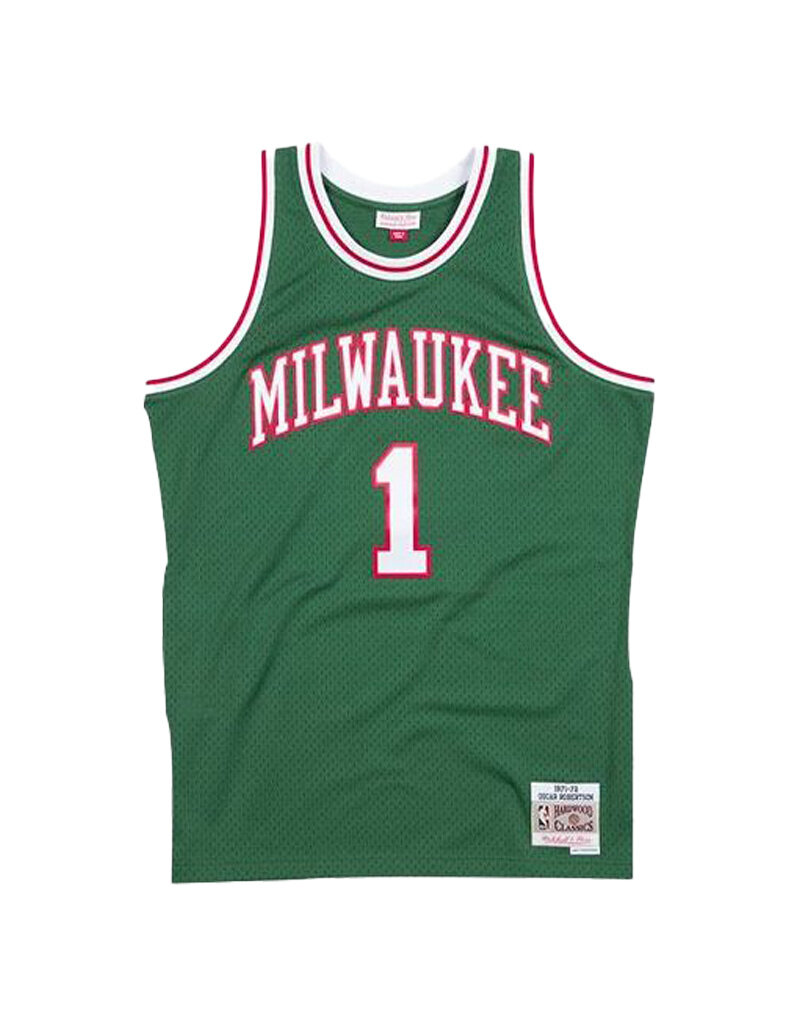 Mitchell & Ness Apparel Mitchell & NessNBA Swingman Jersey Milwaukee Bucks Road 1971-72 Oscar Robertson