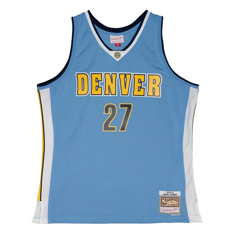 Mitchell & Ness Apparel Mitchell & Ness Jamal Murray #27 Denver Nuggets 2016-17 Swingman NBA Jersey