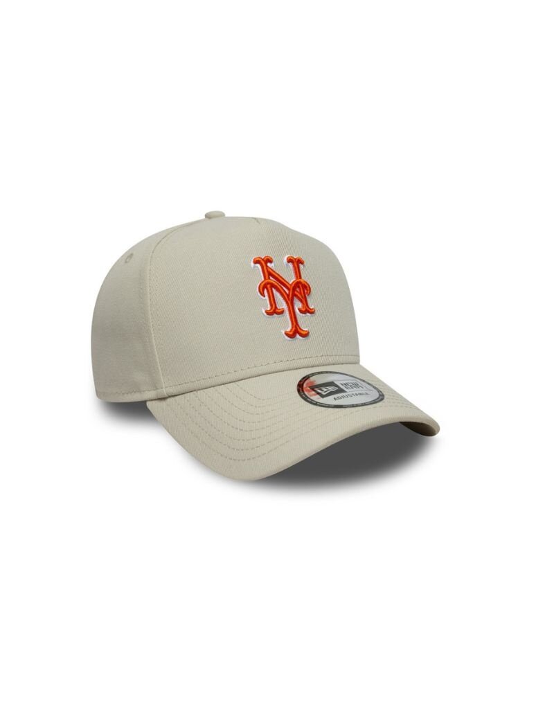 New Era New York Mets Baseball Cap- Beige/Orange