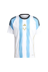 Adidas Messi Training Jersey- White/Blue