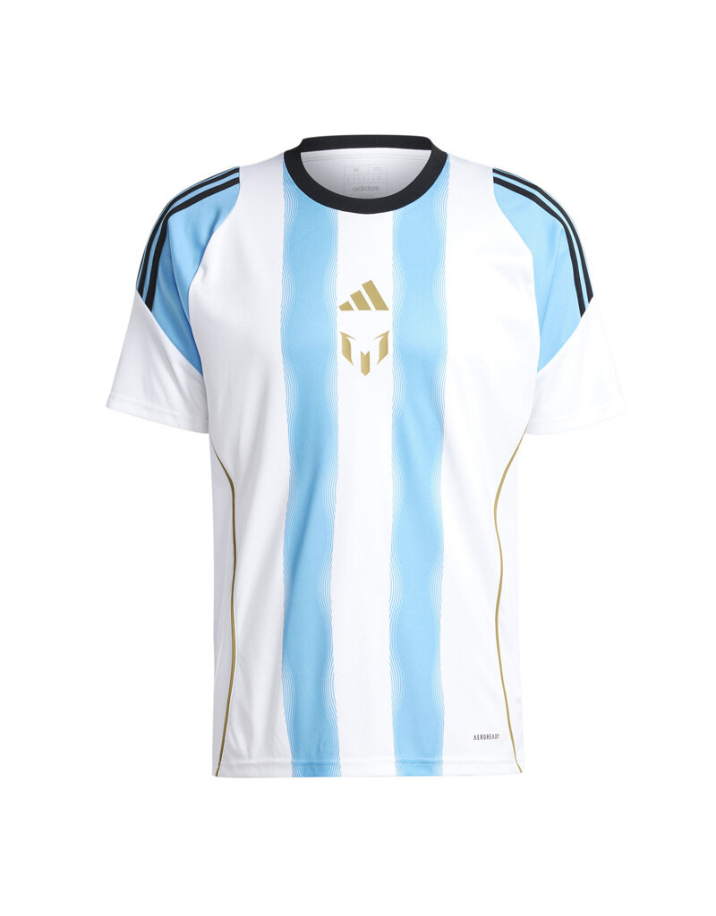 Adidas Messi Training Jersey- White/Blue