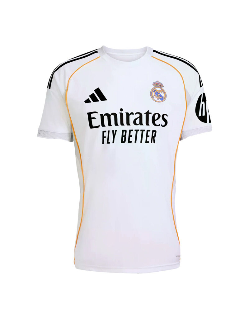 Adidas Real Madrid 25/26 Home Jersey- White/Black