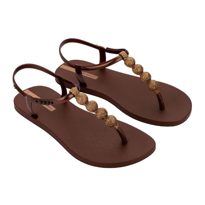 Ipanema Ipanema Class Easy On Glow Fem- Brown/Glitter/Gold