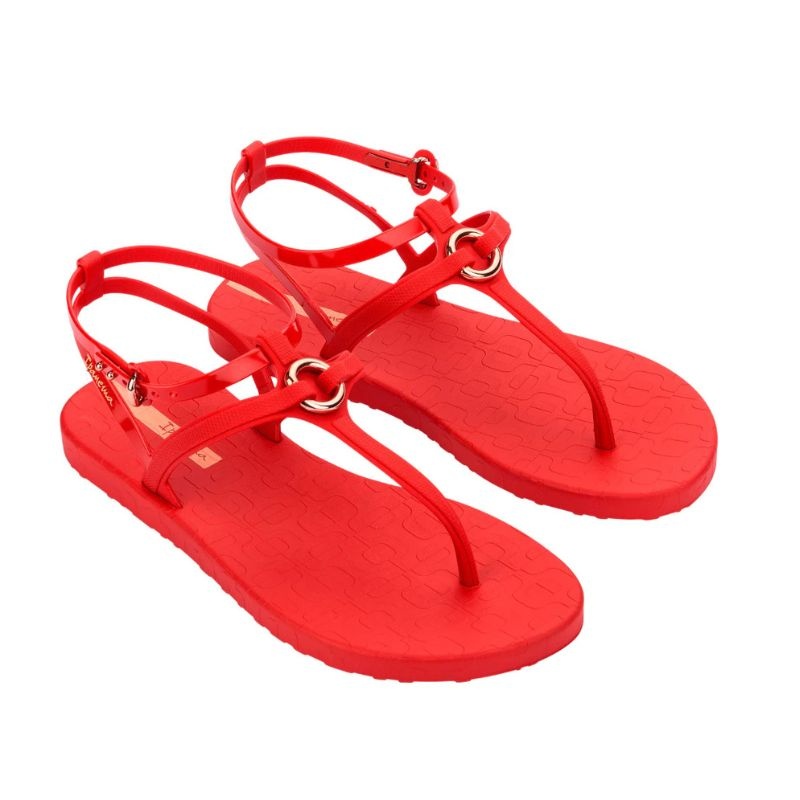 Ipanema Ipanema Atena Sandal- Red/Orange