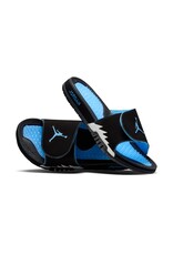 Jordan Slides Jordan Hydro V Retro- Black/Univ Blue White