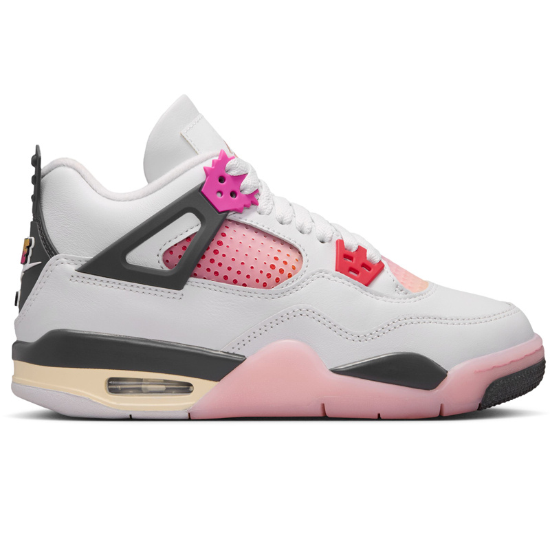 Jordan Air Jordan 4 Retro C Bg- Off White/Anthracite Neutral G