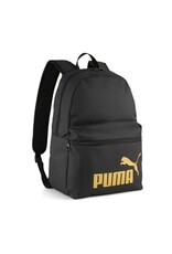 Puma Puma Phase Backpack- Black-Gold-No.1 Logo