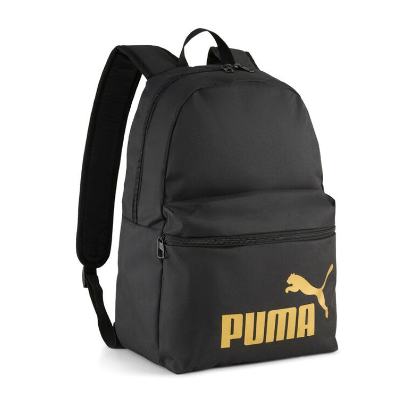 Puma Puma Phase Backpack- Black-Gold-No.1 Logo