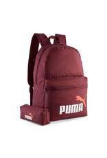 Puma Puma Phase Backpack Set- Ruby Shimmer-Glowing Red