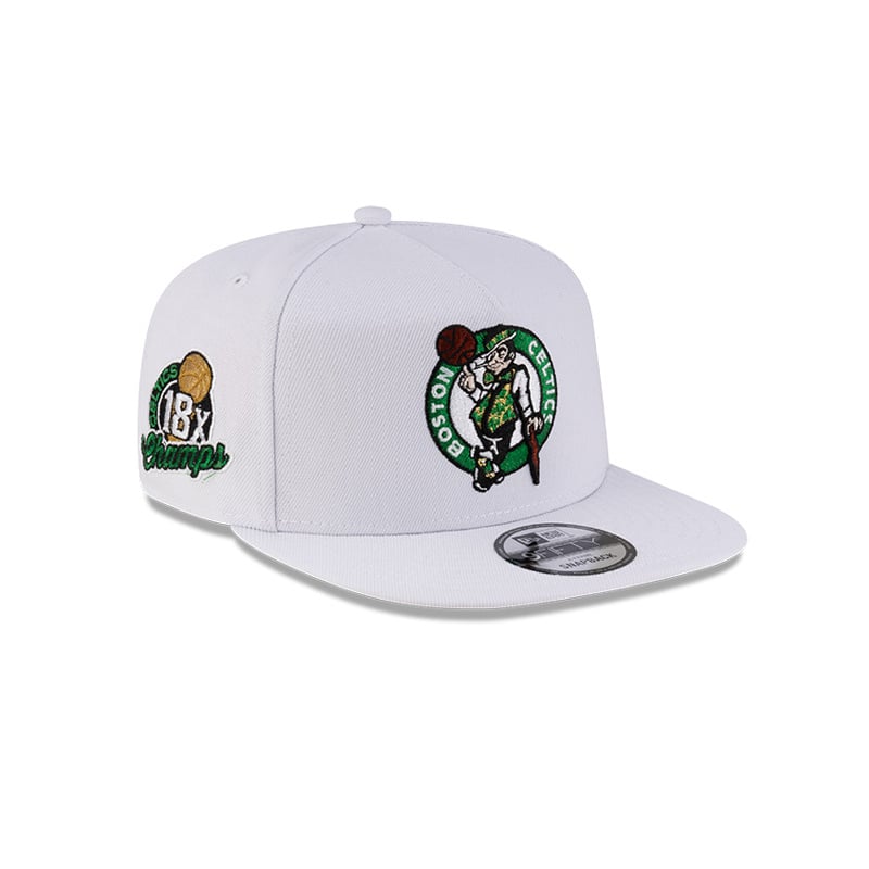 New Era 950Af Flat Boscel Champs Optic White