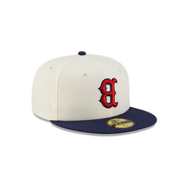 New Era 5950 Bosred Updown Chrome Otc