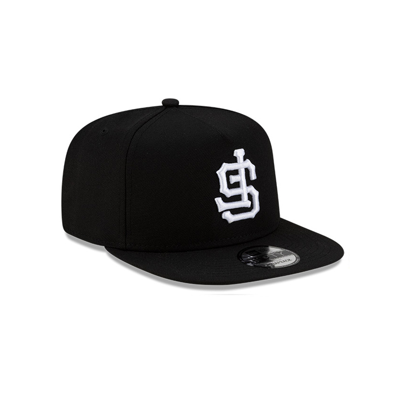 New Era 950Af Flat Safgia Upside Down2 Blk White