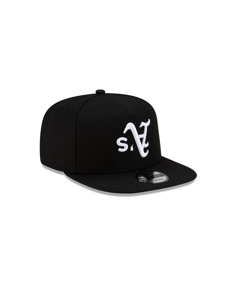 New Era 950Af Flat Oakath Upside Down2 Blk White