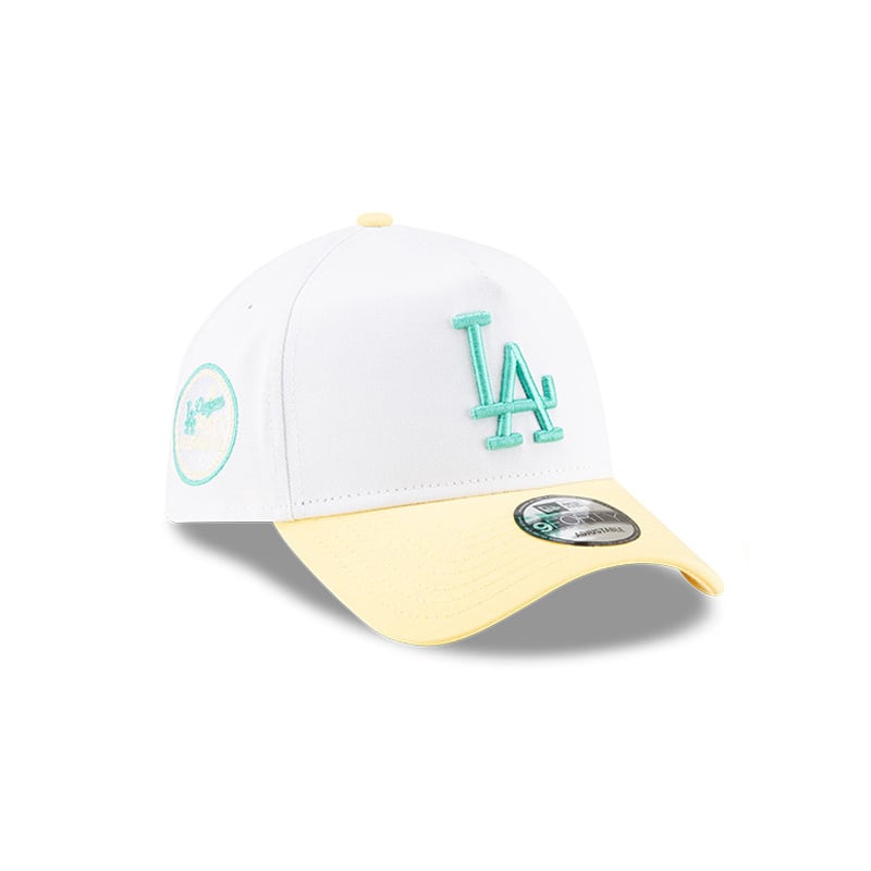 New Era 940 Aframe Losdodco White Soft Yellow