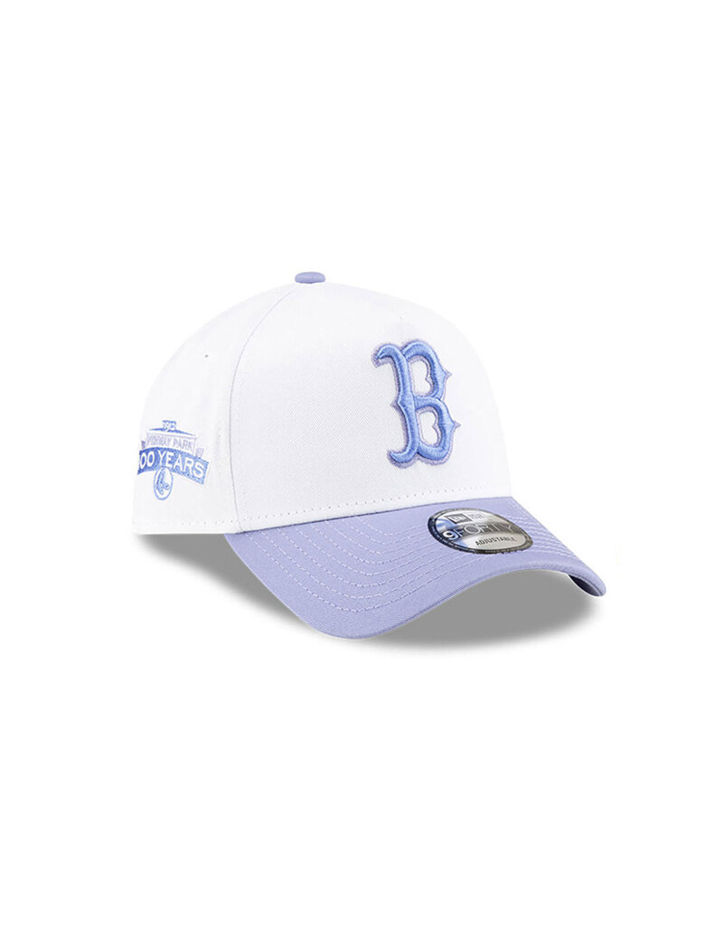 New Era 940 Aframe Bosredco White Lavender