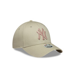 New Era 9Forty New York Yankees Cap- Beige/Light Pink