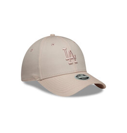 New Era LA Dodgers Womens MLB 9FORTY Cap- Midi Pastel Pink