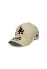 New Era LEAGUE ESSENTIAL 9FORTY LOSDO Caps- Beige/Rust