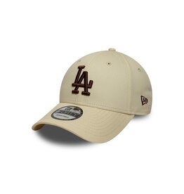 New Era LEAGUE ESSENTIAL 9FORTY LOSDO Caps- Beige/Rust
