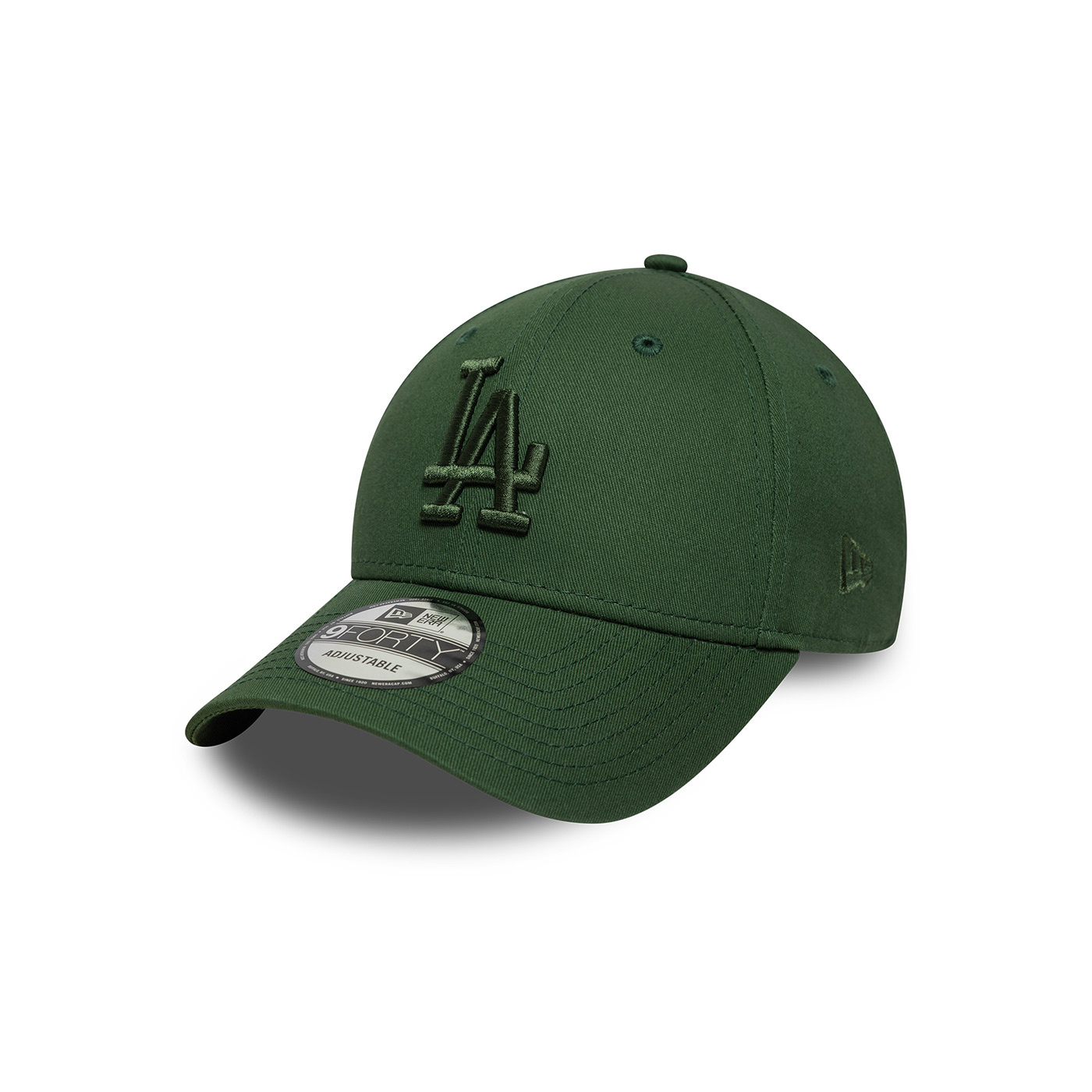 New Era LA Dodgers MLB League Essential 9FORTY Cap- Dark Green