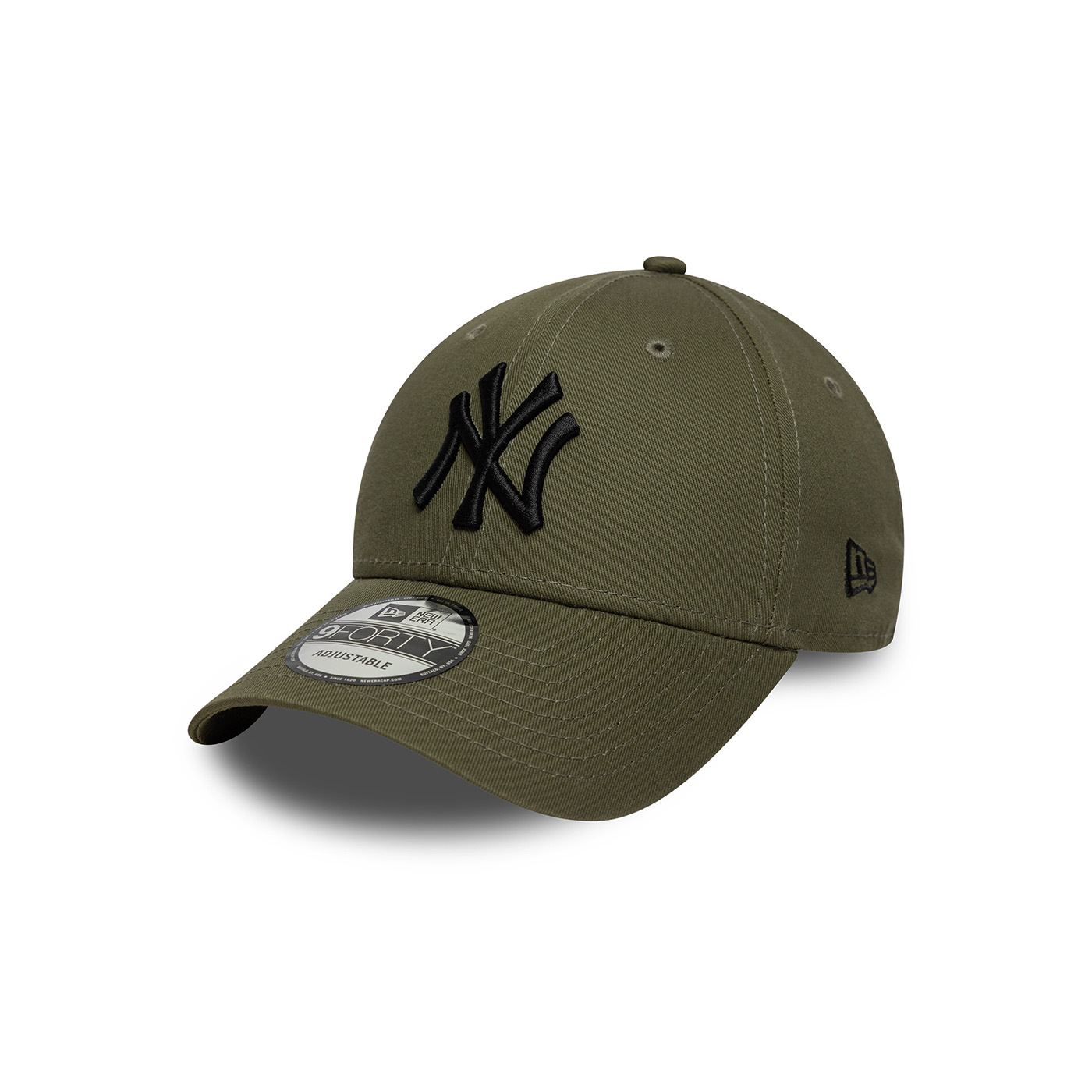 New Era New York Yankees MLB League Essential 9FORTY Cap- Green/Black