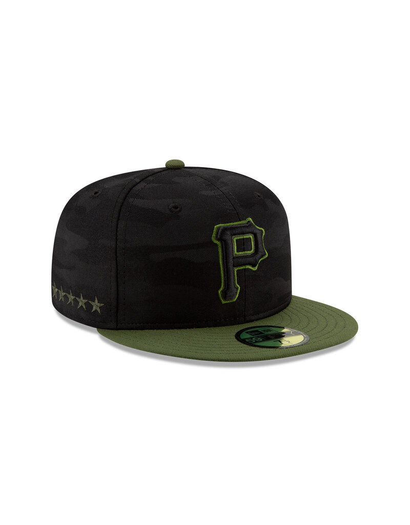 New Era MLB 5950 Pittsburgh Pirates - Black/Olive