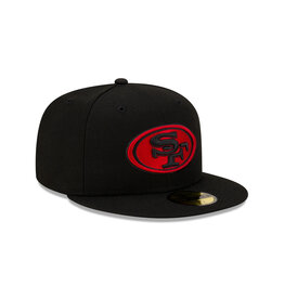 New Era San Francisco 49ers 59FIFTY - Black/Red