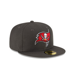 New Era NFL 5950 Tampa Bay Buccaneers-Charcoal/Red