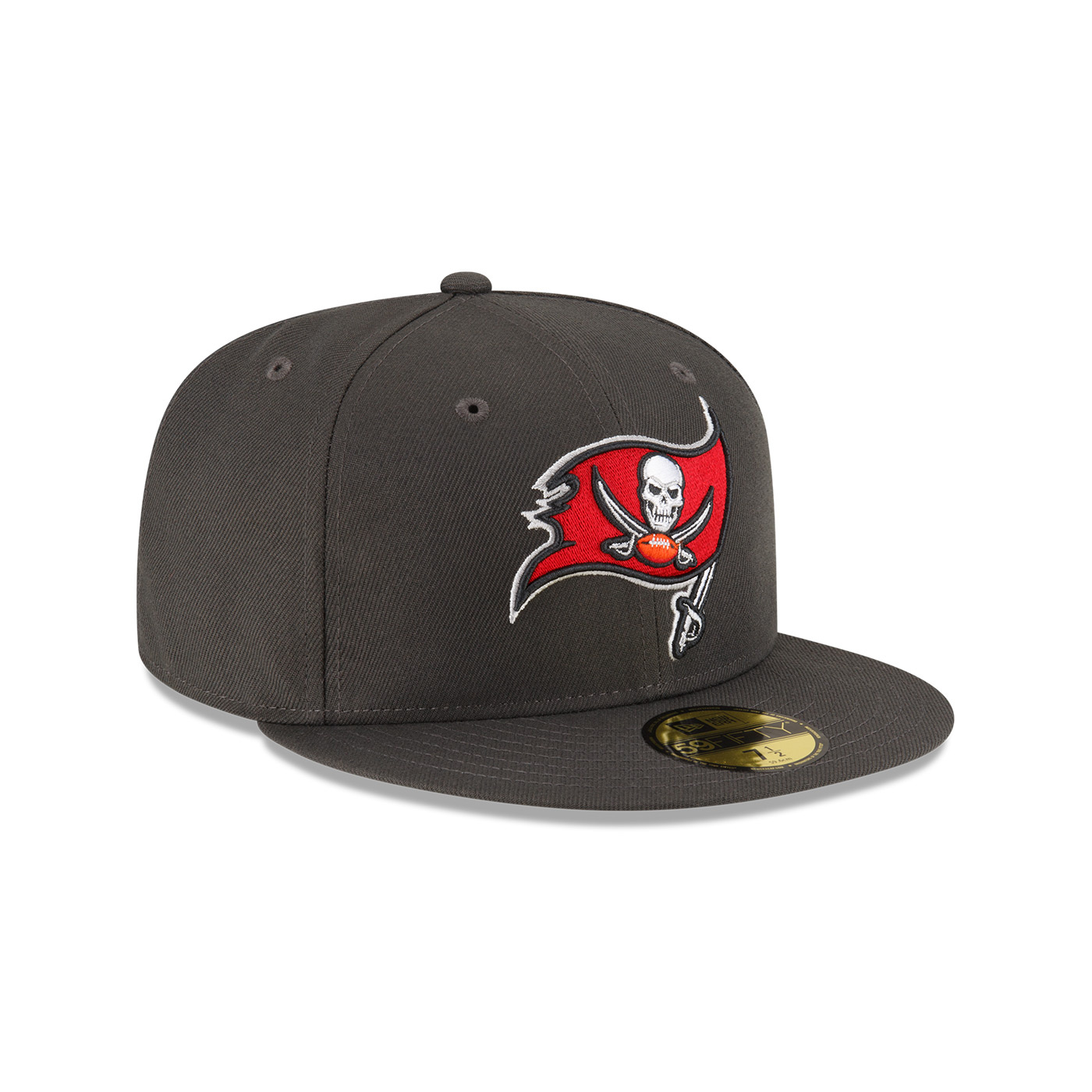 New Era NFL 5950 Tampa Bay Buccaneers-Charcoal/Red