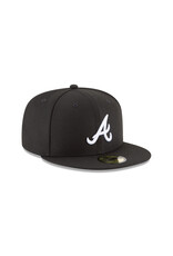 New Era New Era 59FIFTY Atlanta Braves-Black/White