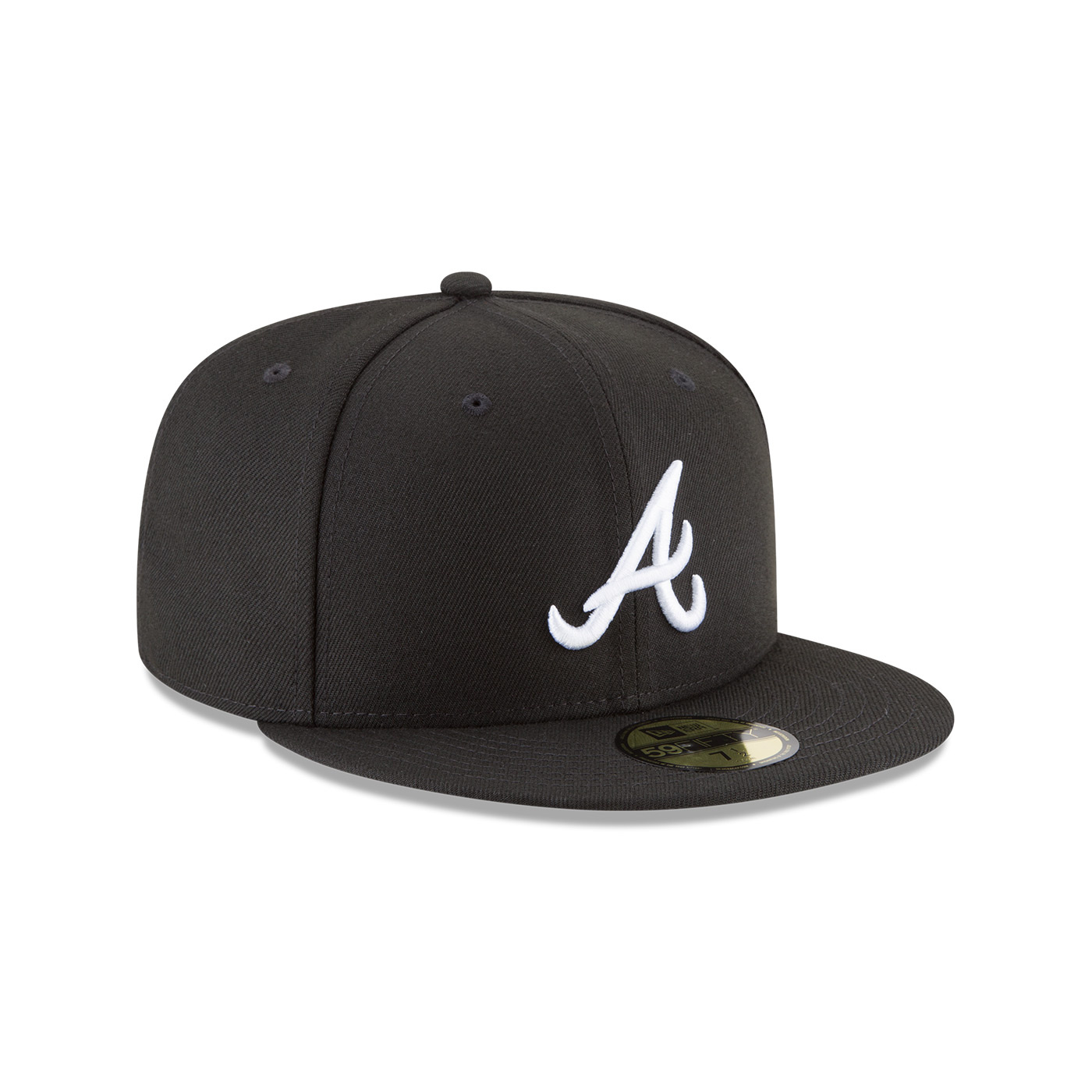 New Era New Era 59FIFTY Atlanta Braves-Black/White