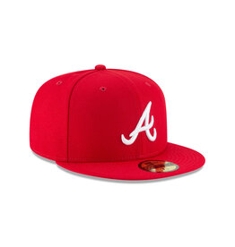 New Era New Era 59Fifty MLB Basic Atlanta Braves-Red/White