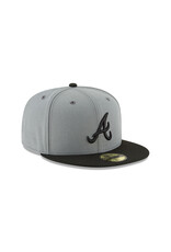 New Era 59FIFTY Atlanta Braves 2-Toned- Grey/Black