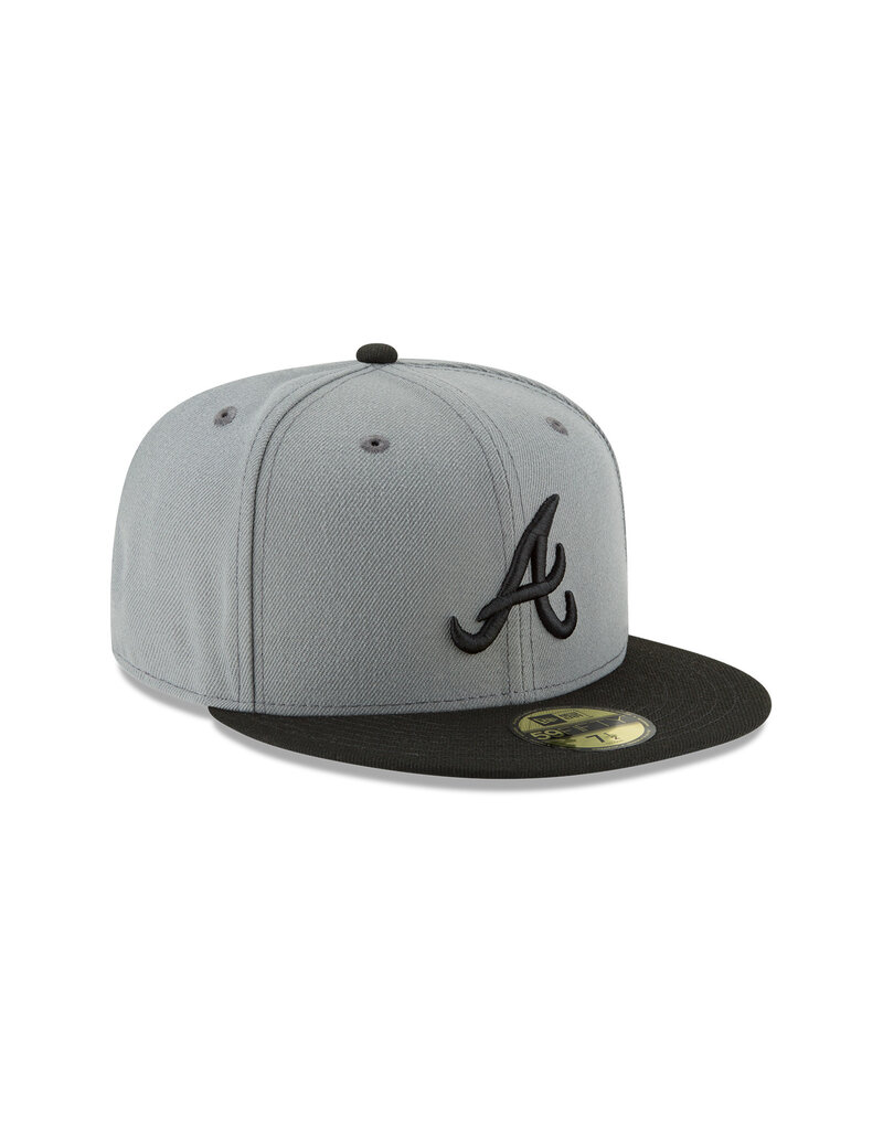 New Era 59FIFTY Atlanta Braves 2-Toned- Grey/Black