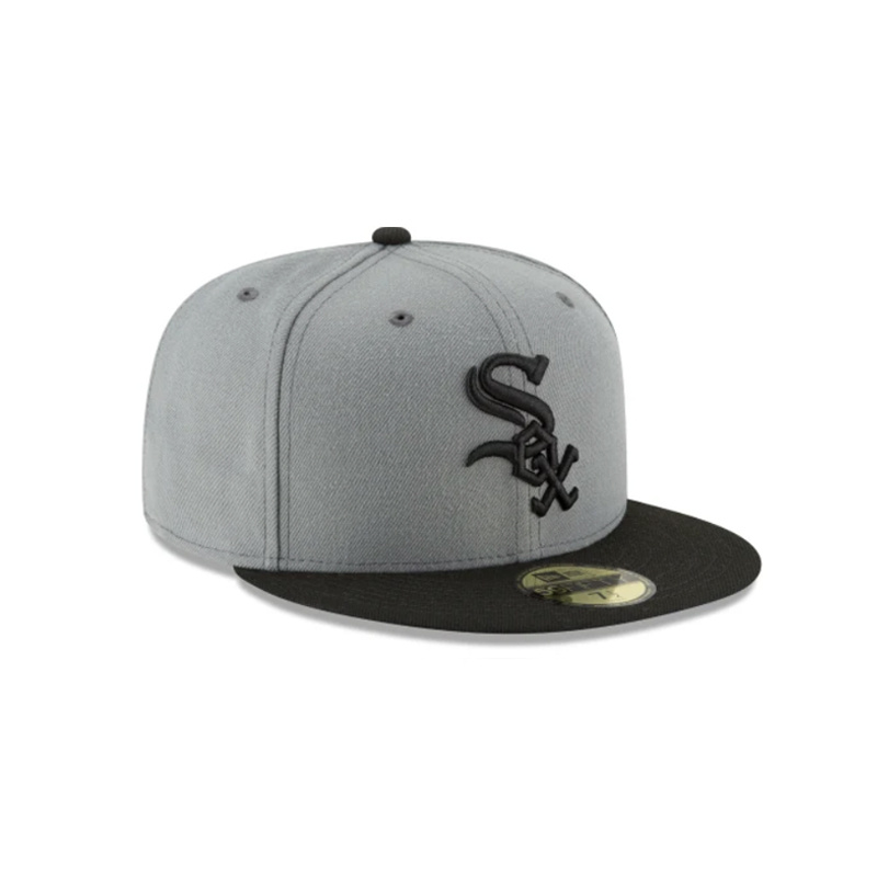 New Era White Sox Mlb Classics 59Fifty- Grey/Black