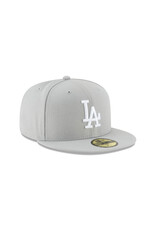 New Era 59FIFTY Los Angeles Dodgers-Lt Grey/White