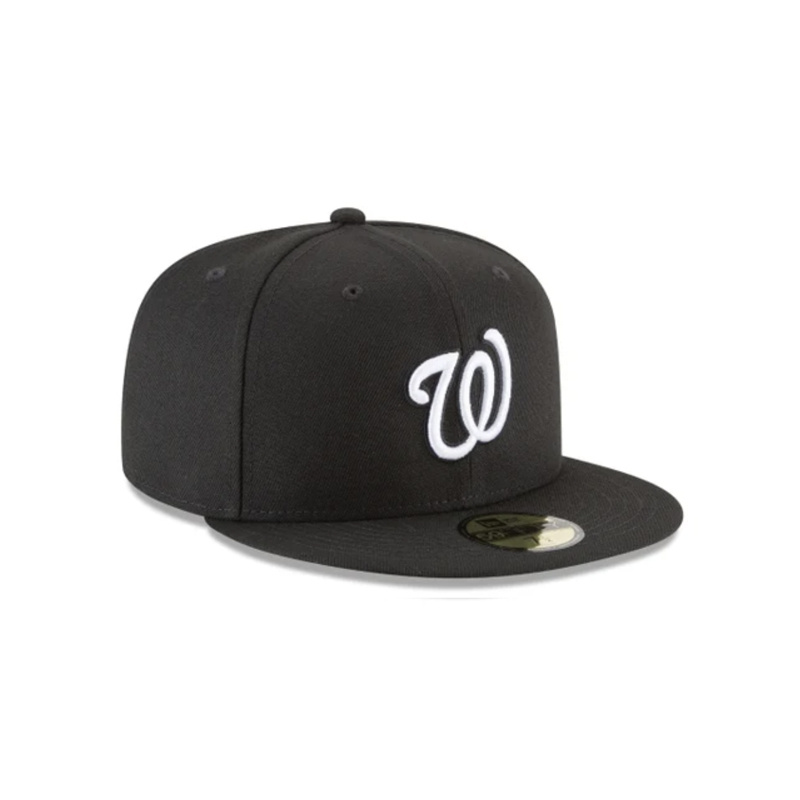 New Era 59Fifty Washington Nationals - Black/White