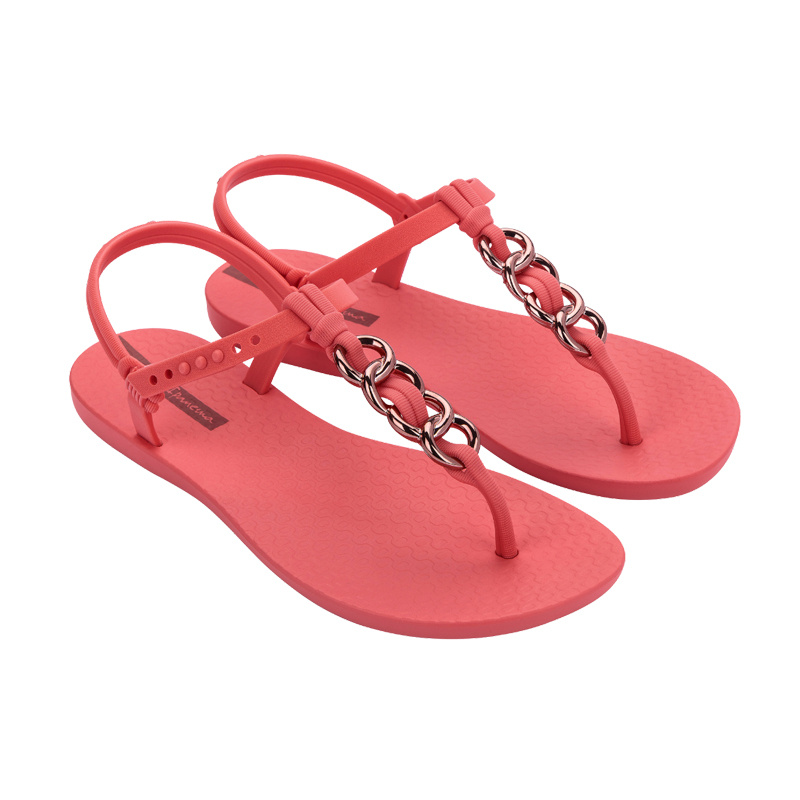 Ipanema Panema Class Lizz Sandal Fem - Red/Red/Rose