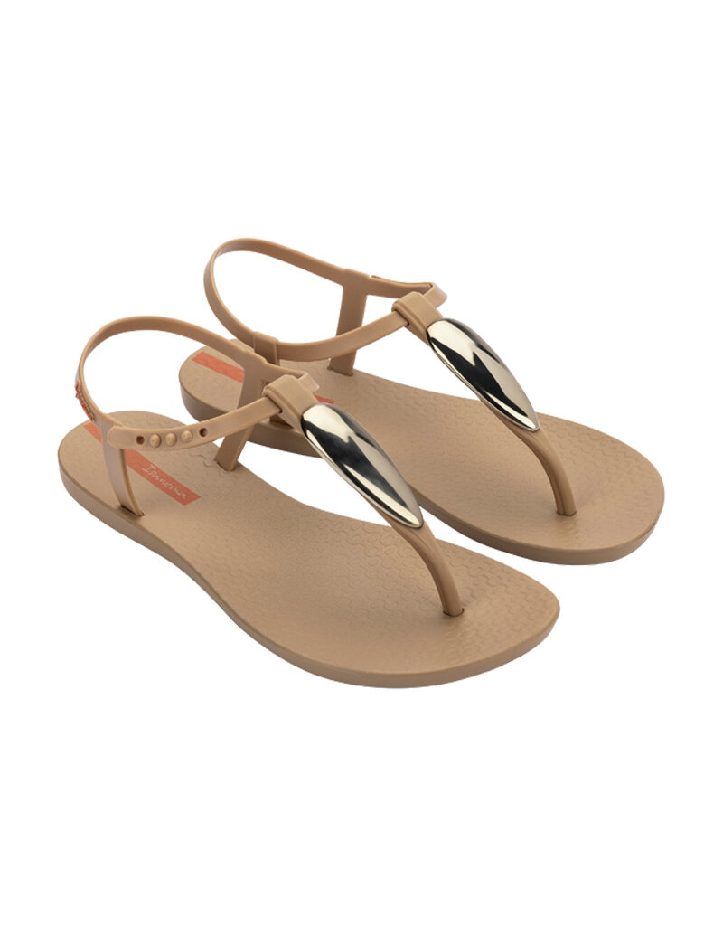 Ipanema Ipanema Class Luxury Sandal Fem - Beige/Gold/Orange