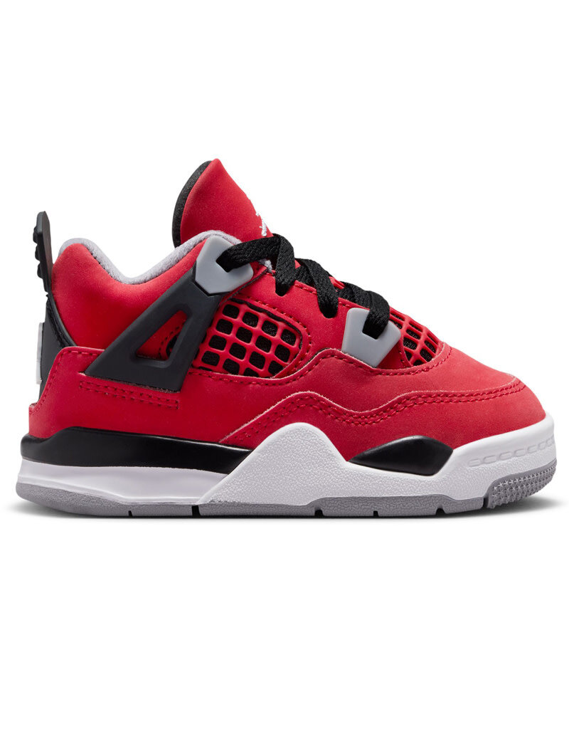 Jordan Jordan 4 Retro Bt- Fire Red/White-Black-Cement Gr