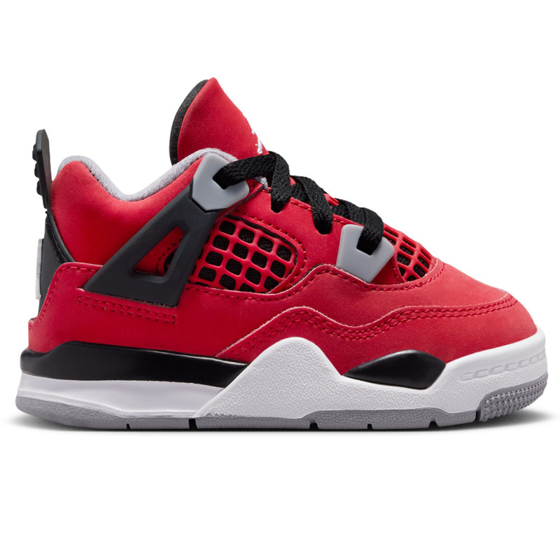 Jordan Jordan 4 Retro Bt- Fire Red/White-Black-Cement Gr