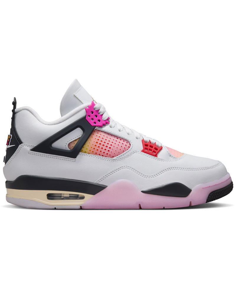 Jordan Air Jordan 4 Retro- Off White/Multi-Color