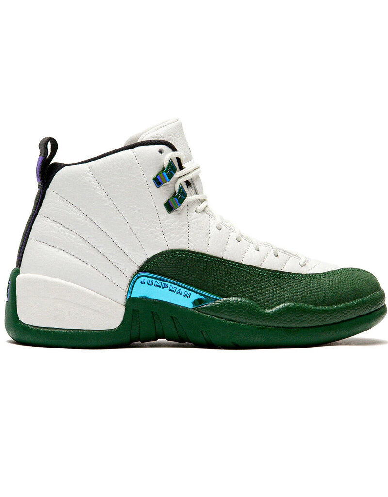 Jordan Air Jordan 12 Retro- White/Multi Color